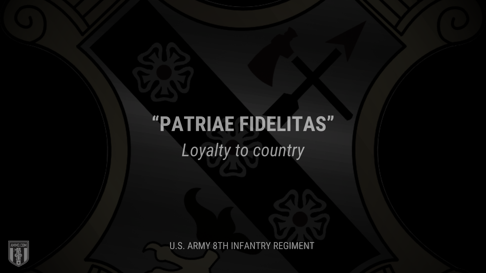 &ldquo;Patriae fidelitas&rdquo; - Loyalty to country