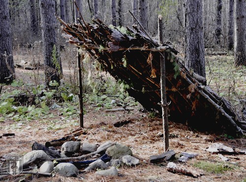 Wilderness Survival with only a Trashbag and Candle 