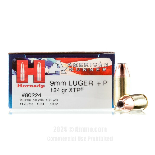 Hornady American Gunner JHP +P Ammo