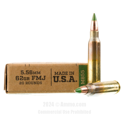 Bulk Winchester USA M855 FMJ Ammo