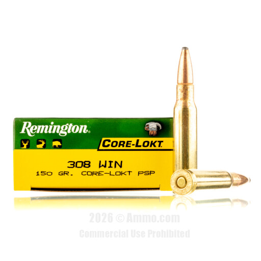 308 Win Ammo - Remington Ammo PSP Remington PSP Ammo