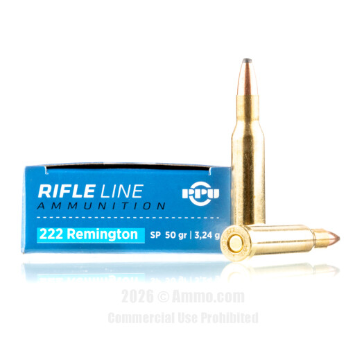 222 Rem Ammo - Prvi Partizan Ammo SP Prvi Partizan SP Ammo