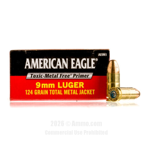 Bulk Federal American Eagle TMJ Ammo