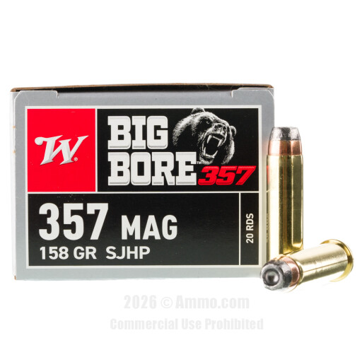 357 Mag Ammo - Winchester Big Bore Ammo SJHP Winchester Big Bore SJHP Ammo