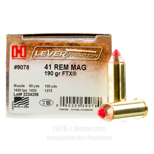 Hornady LEVERevolution FTX Ammo