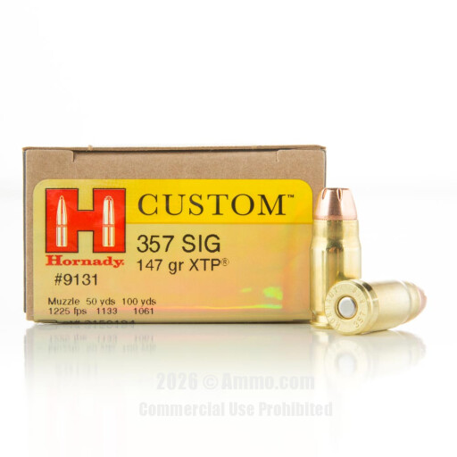357 SIG Ammo - Hornady Ammo JHP Hornady JHP Ammo