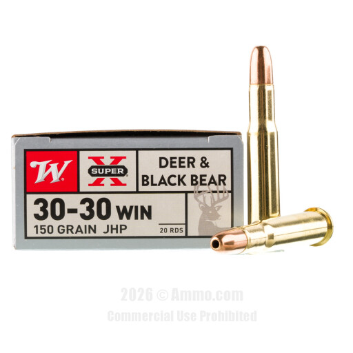 30-30 Win Ammo - Super-X Ammo JHP Super-X JHP Ammo