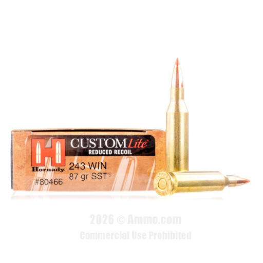 Hornady Custom Lite SST Ammo