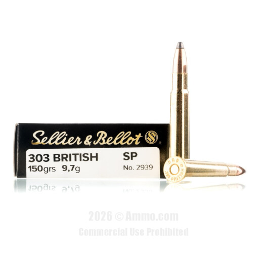 303 British Ammo - Sellier And Bellot Ammo SP Sellier And Bellot SP Ammo