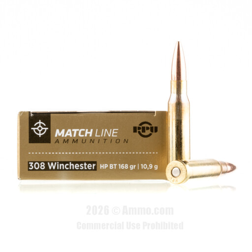 308 Win Ammo - Prvi Partizan Ammo HPBT Prvi Partizan HPBT Ammo
