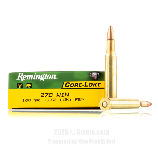 270 Win Ammo - Remington Ammo PSP Remington PSP Ammo