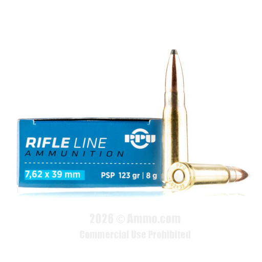 7.62x39mm Ammo - Bulk Prvi Partizan Ammo PSP Bulk Prvi Partizan PSP Ammo