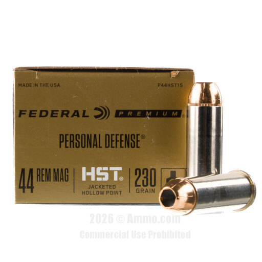 Federal Personal Defense HST 44 Magnum Ammo - 20 Rounds of 230...