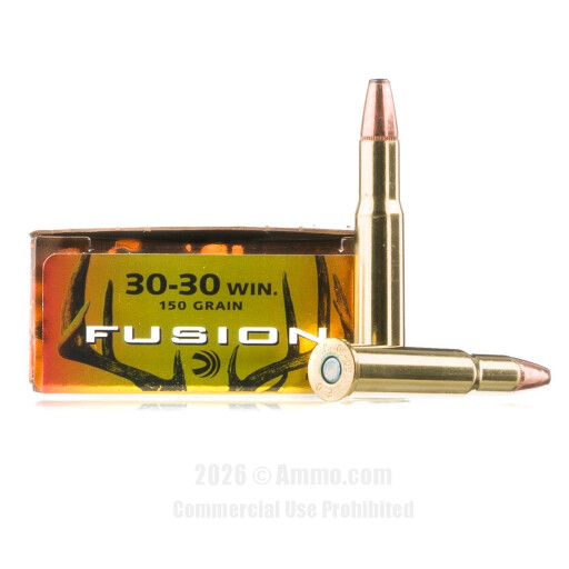 30-30 Win Ammo - Federal Ammo Fusion Federal Fusion Ammo