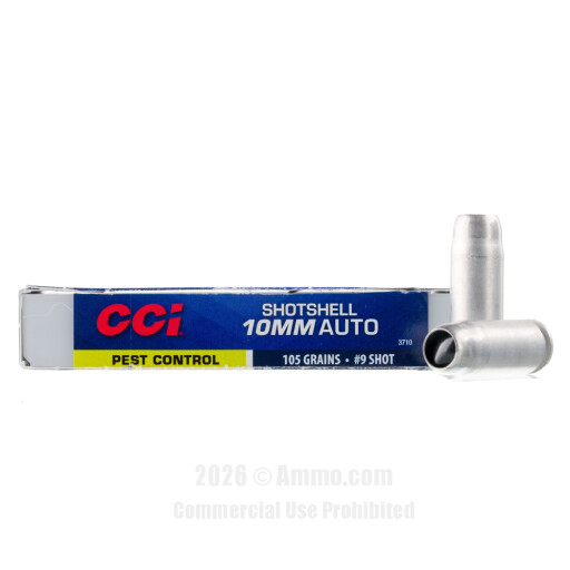 CCI Pest Control Shotshell 10mm Ammo - 10 Rounds of 95 Grain #8...
