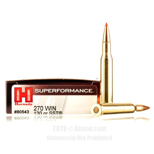 270 Win Ammo - Hornady Ammo SST Hornady SST Ammo