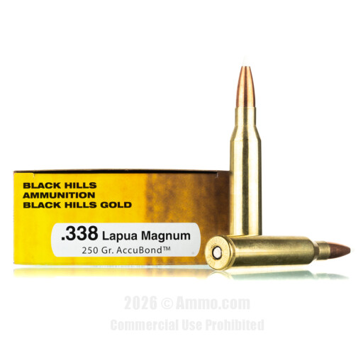 338 Lapua Mag Ammo - Black Hills Gold Ammo Black Hills Gold Ammo
