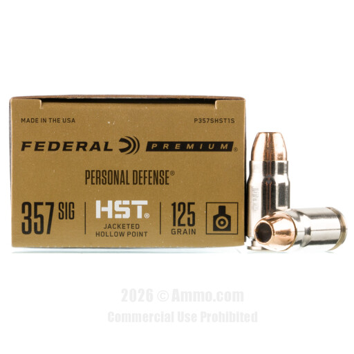 357 SIG Ammo - Federal Personal Defense HST Ammo Federal Personal Defense HST Ammo