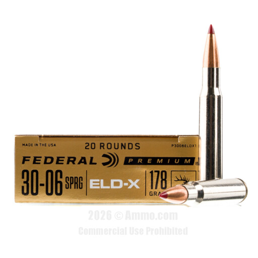 30-06 Ammo - Federal Ammo ELD-X Federal ELD-X Ammo