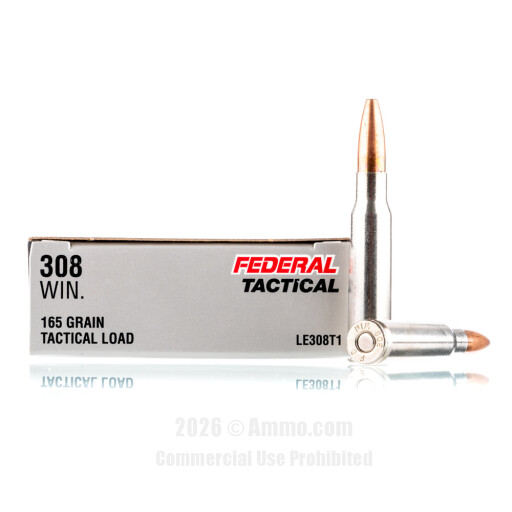 308 Win Ammo - Federal Ammo SP Federal SP Ammo