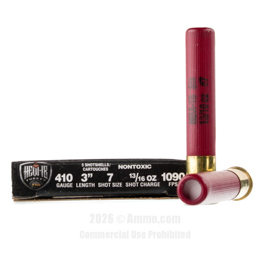 Hevi-18 410 Bore Ammo - 5 Rounds of 13/16 oz. #7 TSS Ammunition