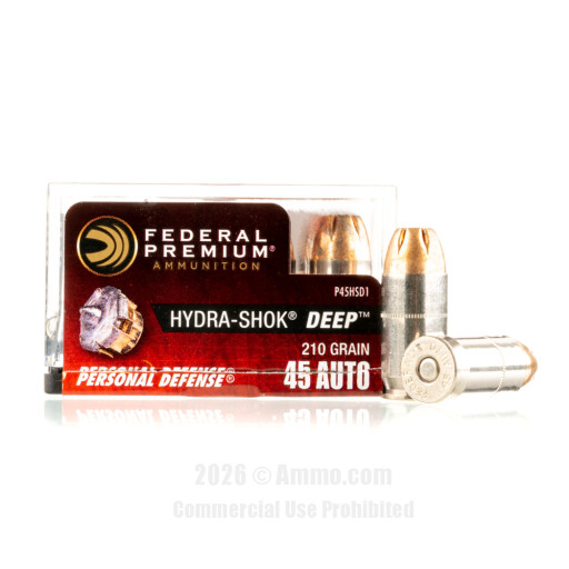 Federal Hydra-Shok Deep JHP Ammo