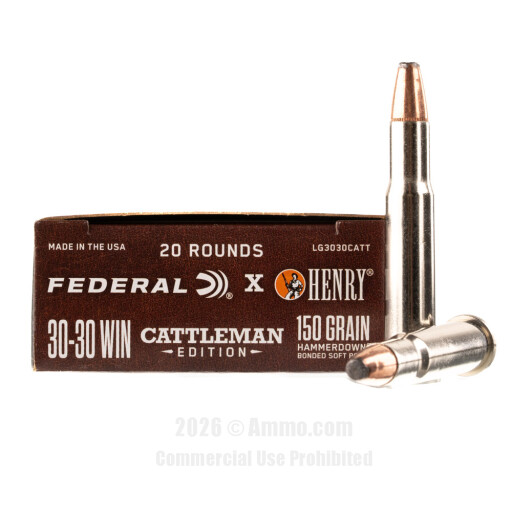 Federal X Henry Cattleman Edition Ammo