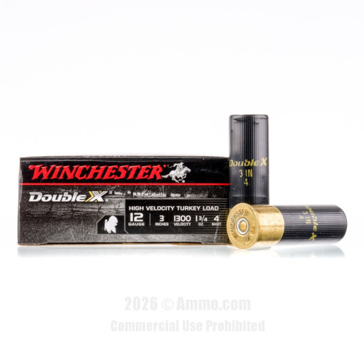 Winchester 12 Gauge  Ammo - 10 Rounds of 1-3/4 oz. #4 Shot (Lead)...