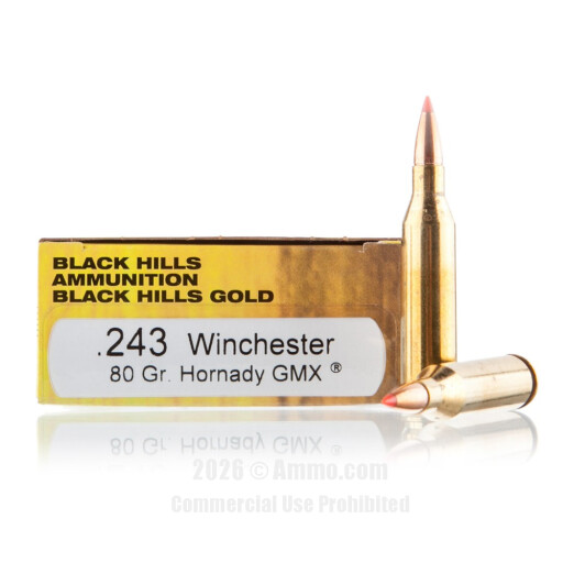 243 Win Ammo - Black Hills Gold Ammo Black Hills Gold Ammo