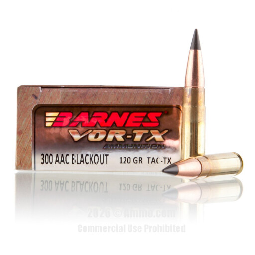 300 AAC Blackout Ammo - Barnes VOR-TX Ammo Polymer Barnes VOR-TX Polymer Ammo