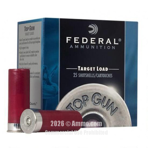 Federal Top Gun Subsonic 12 Gauge Ammo - 250 Rounds of 1-1/8 oz....