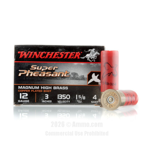 Winchester Super Pheasant 12 Gauge Ammo - 25 Rounds of 1-5/8 oz....