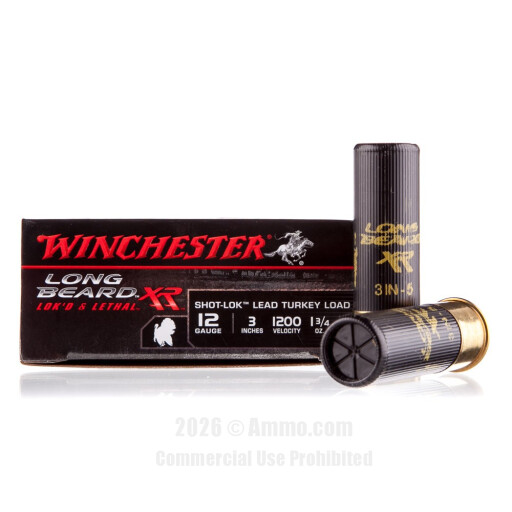 Winchester 12 Gauge  Ammo - 10 Rounds of 1-3/4 oz. #5 Shot (Lead)...