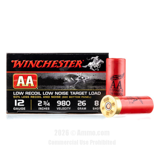 Winchester 12 Gauge  Ammo - 25 Rounds of 7/8 oz. #8 Shot (Lead)...