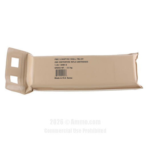 PMC X-TAC Battle Pack 5.56x45 Ammo - 1000 Rounds of 55 Grain FMJBT...