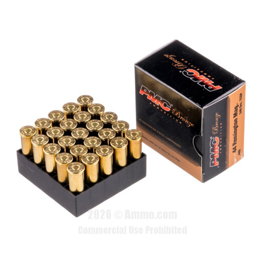 PMC 44 Magnum Ammo - 500 Rounds of 240 Grain TCSP Ammunition