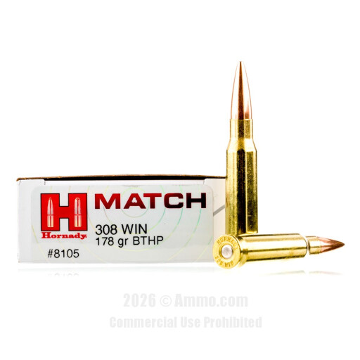 Hornady Match HPBT Ammo