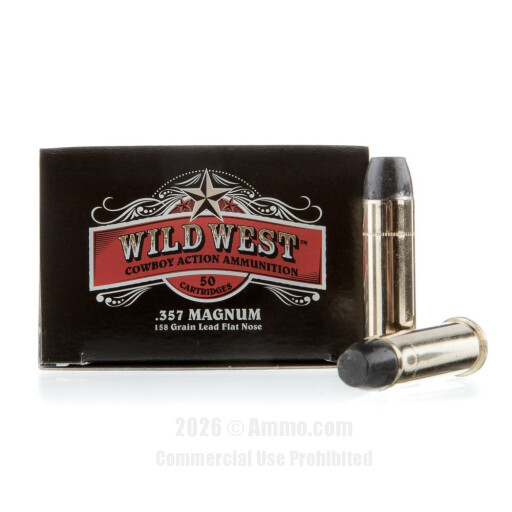 Sellier and Bellot 357 Magnum Ammo - 1000 Rounds of 158 Grain LFN...