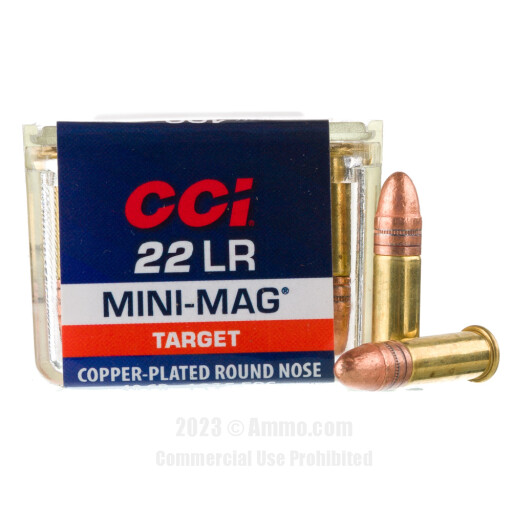 CCI 22 LR Ammo - 100 Rounds of 40 Grain CPRN Ammunition