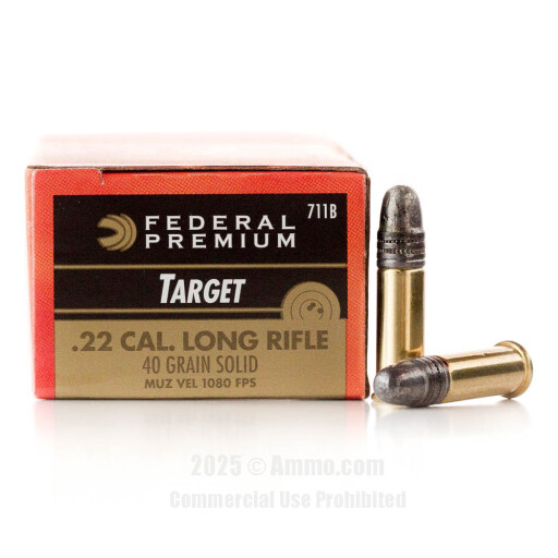 Federal Gold Medal Lead Solid Ammo