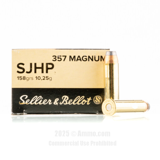 357 Mag Ammo - Bulk Sellier & Bellot Ammo SJHP Bulk Sellier & Bellot SJHP Ammo
