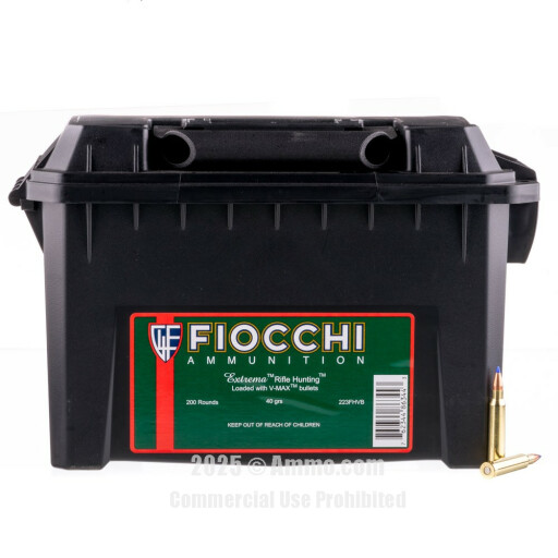 Fiocchi V-MAX Ammo