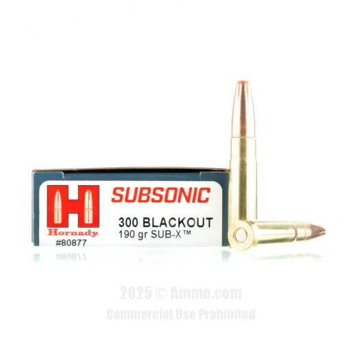 Hornady Subsonic Ammo