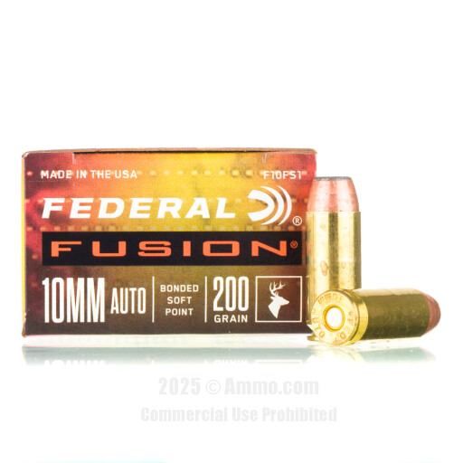 Federal Fusion Bonded SP Ammo