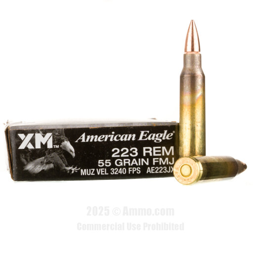 Bulk Federal American Eagle FMJBT Ammo