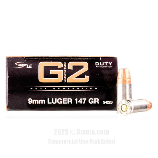 Speer LE Gold Dot G2 JHP Ammo