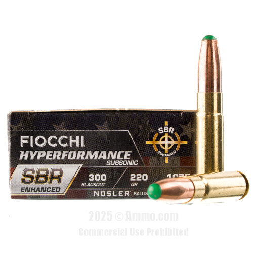 Fiocchi Hyperformance SBR Enhanced Ammo