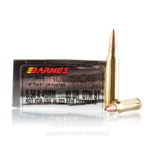Barnes Precision Match OTM Ammo