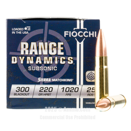 Bulk Fiocchi HPBT Ammo