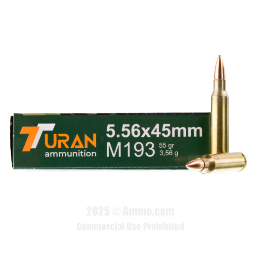 Bulk Turan FMJ Ammo